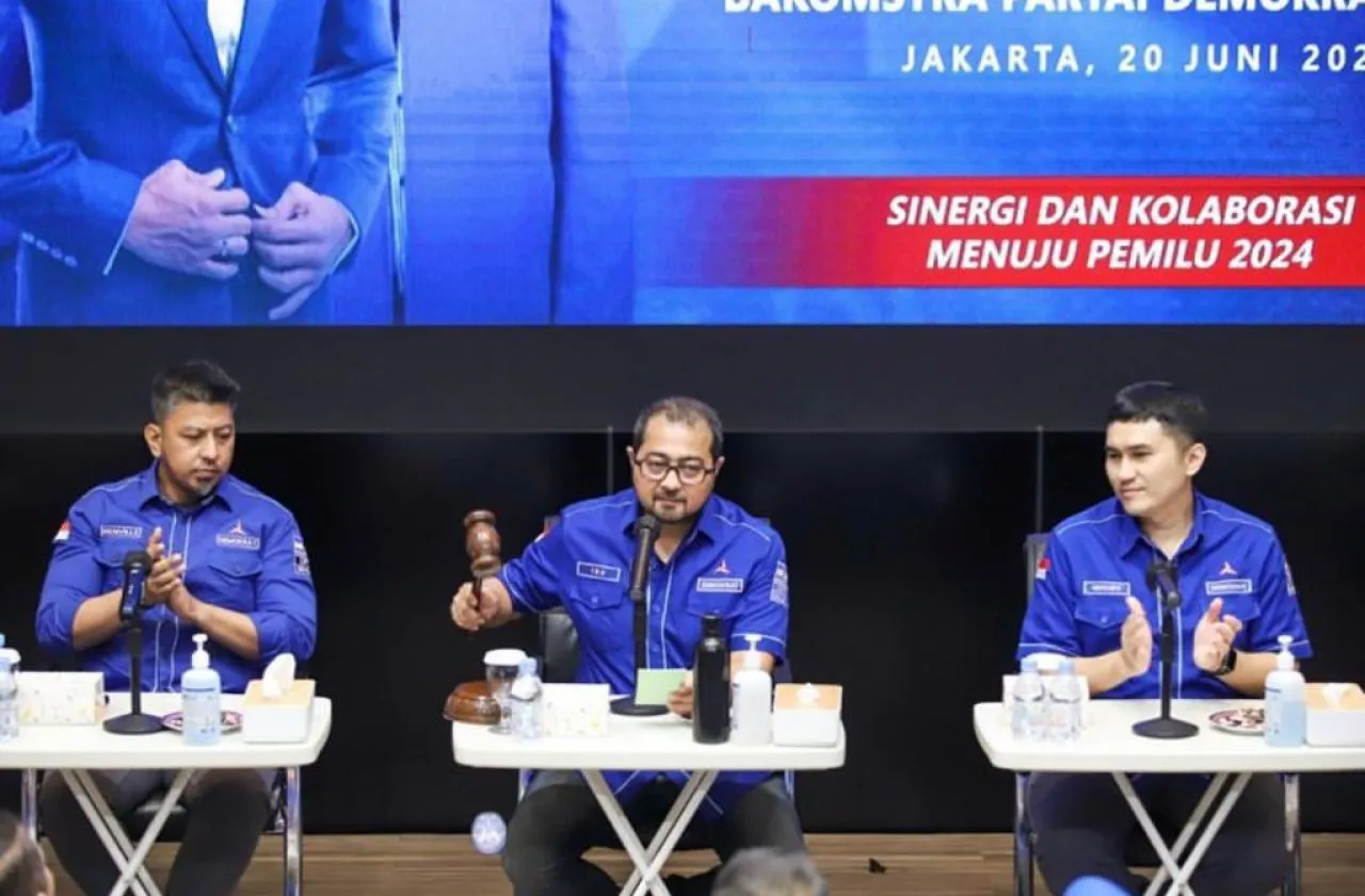 DPP Tunjuk Didik Mukrianto Plt Demokrat Riau
