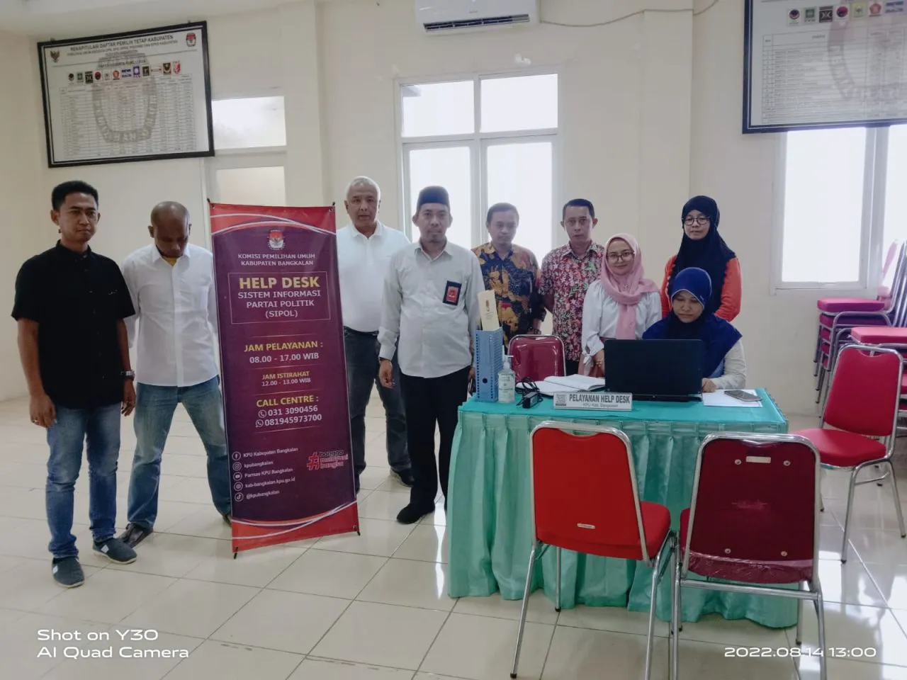 KPU Jatim Supervisi dan Monitoring Layanan Helpdesk ke Sejumlah Kabupaten/Kota