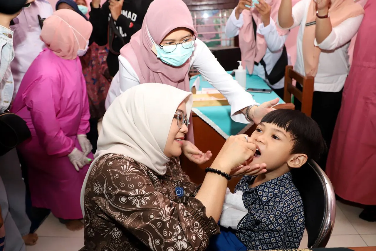 Catat! 82,34 Persen Balita di Surabaya Sudah Imunisasi