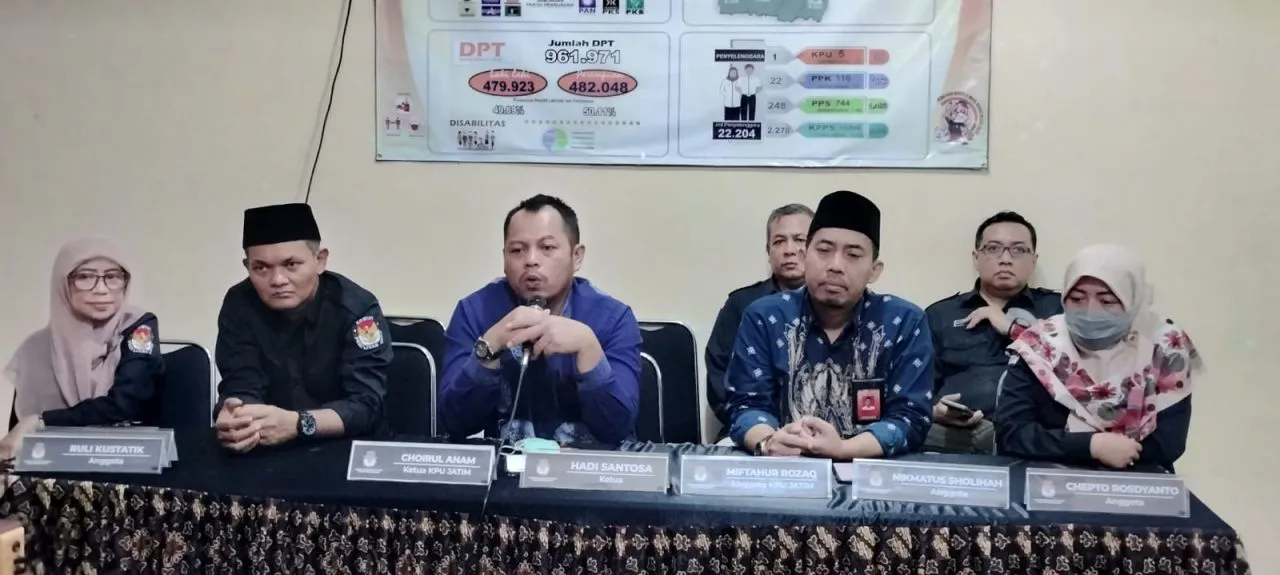 KPU Jatim Terapkan Cash Management System dalam Monev Pengelolaan Logistik