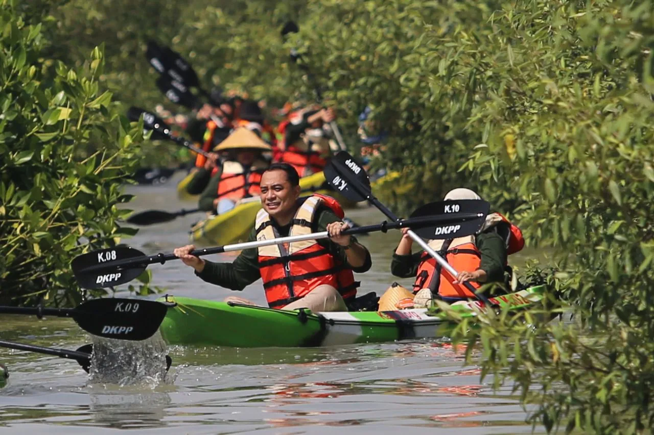Wali Kota Eri Cahyadi Launching Romokalisari Adventure Land