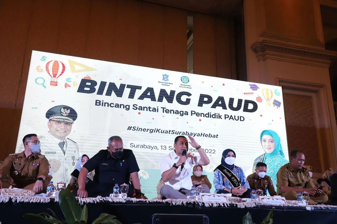 Wali Kota Eri Cahyadi Tegaskan Bunda Paud Termasuk Kader Surabaya Hebat