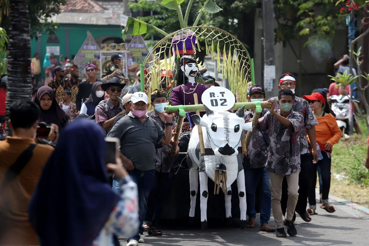 Sedekah Bumi Kampung Gadel Bukti Budaya Arek di Surabaya Masih Ada