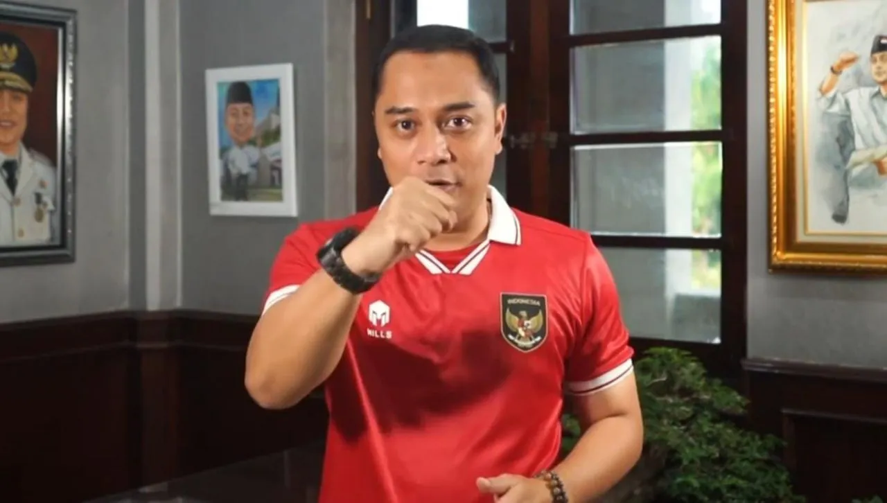 Walikota Surabaya Ajak Seporter Lain 'Merahkan' Stadion GBT Dukung Garuda Muda