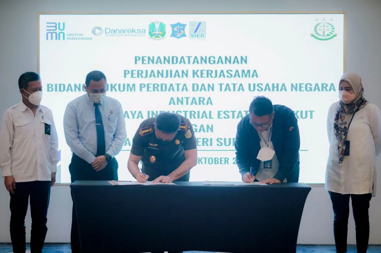 PT SIER Teken Kerjasama dengan Kejari Surabaya untuk Kuatkan Good Corporate Governance