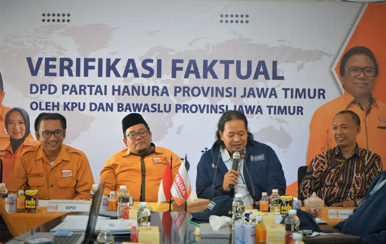 KPU Jatim Verifikasi Faktual 9 Parpol Calon Peserta Pemilu 2024