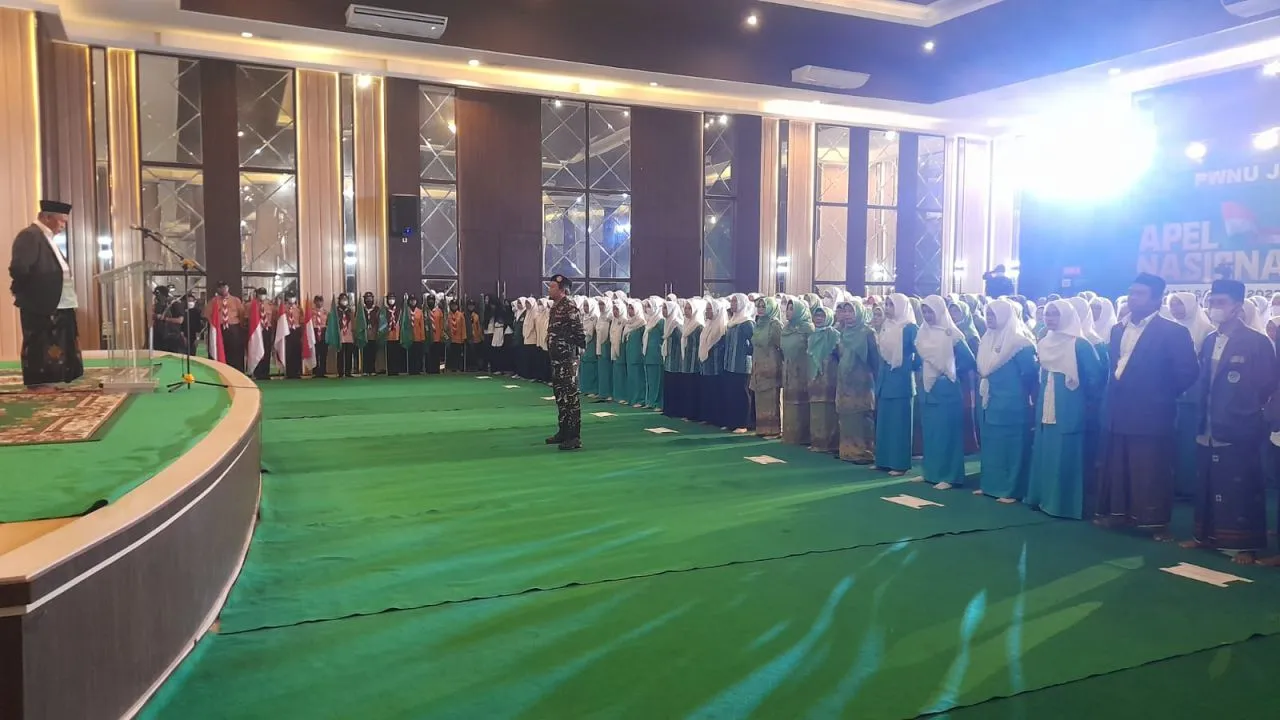 Pimpin Apel Nasional Hari Santri, Ini Pesan Ketua PWNU Jatim