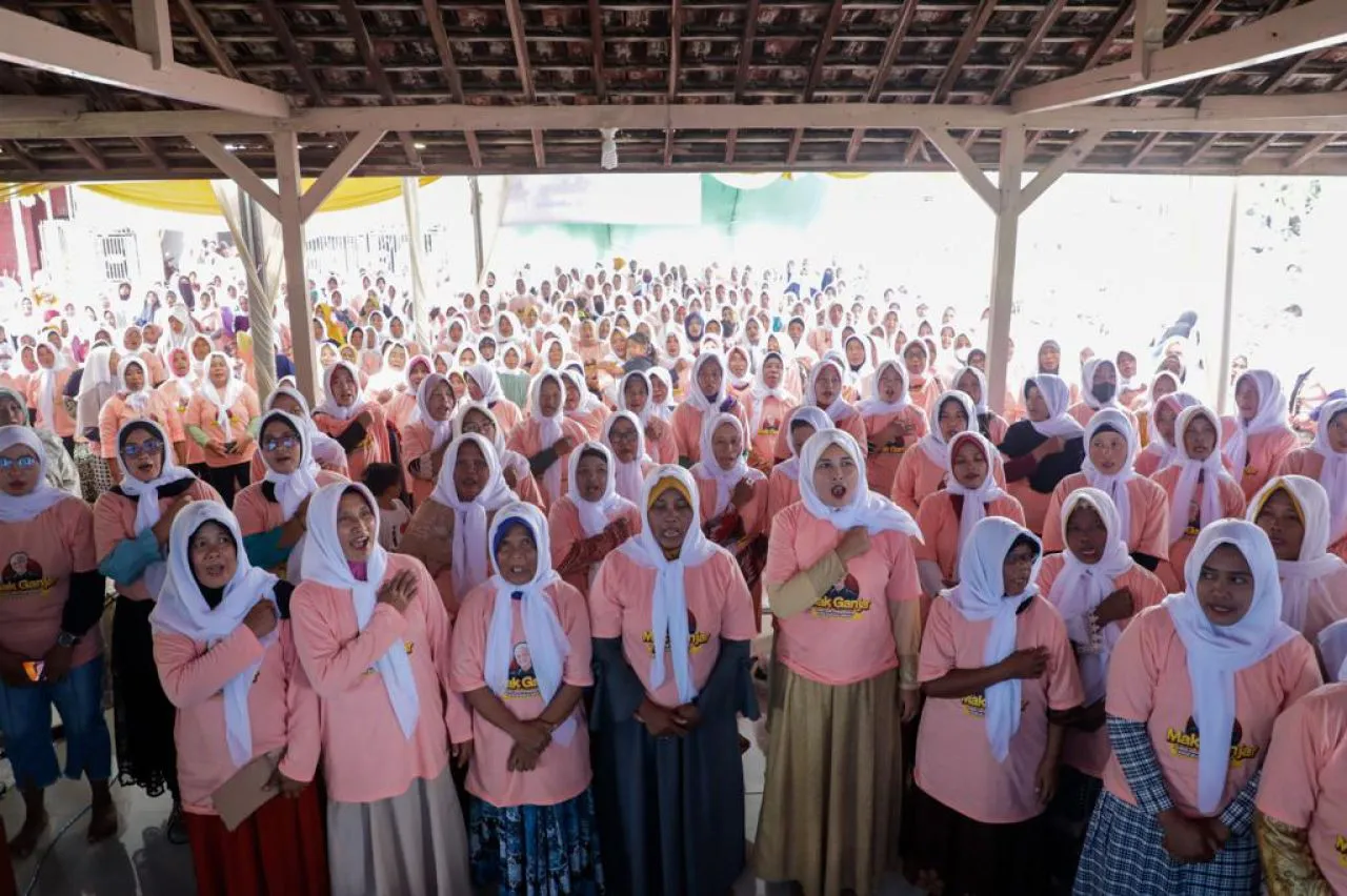 Di Mojokerto, 1.000 Mak Ganjar Jatim Bermunajat untuk Indonesia