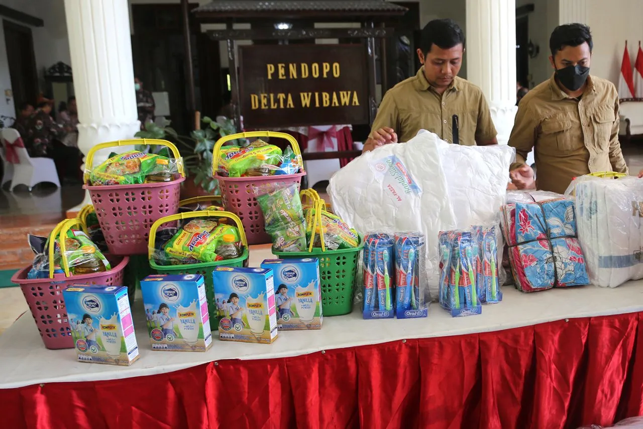 Peduli Korban Puting Beliung Sidoarjo, Pemkot Berikan Bantuan Sebesar Rp.250 Juta