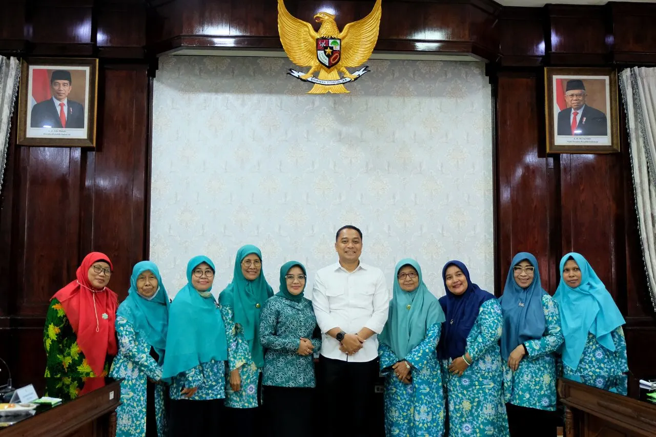 Wali Kota Surabaya Ajak Muhammadiyah dan NU Bergandengan Tangan untuk Kepentingan Umat