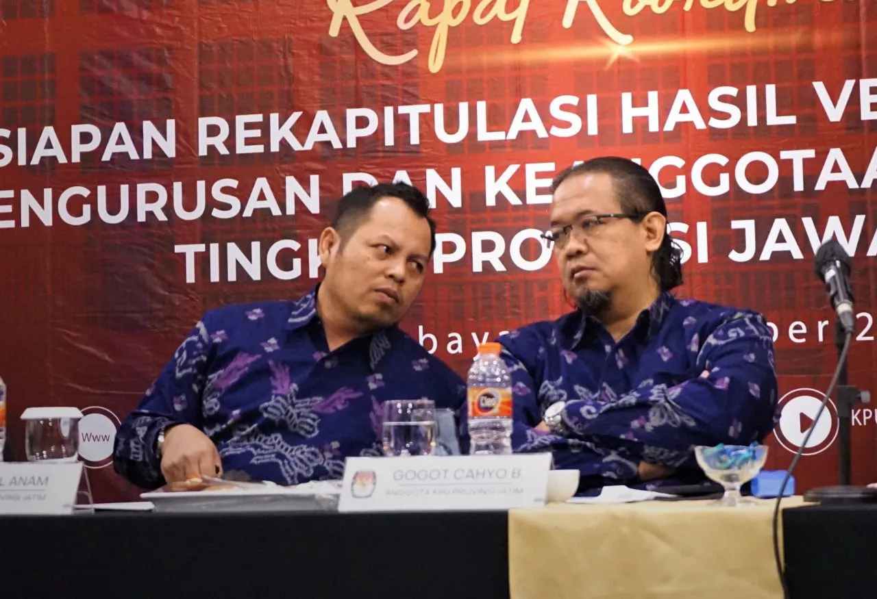 KPU Jatim Gelar Rakor Persiapkan Rekapitulasi di Tingkat Provinsi