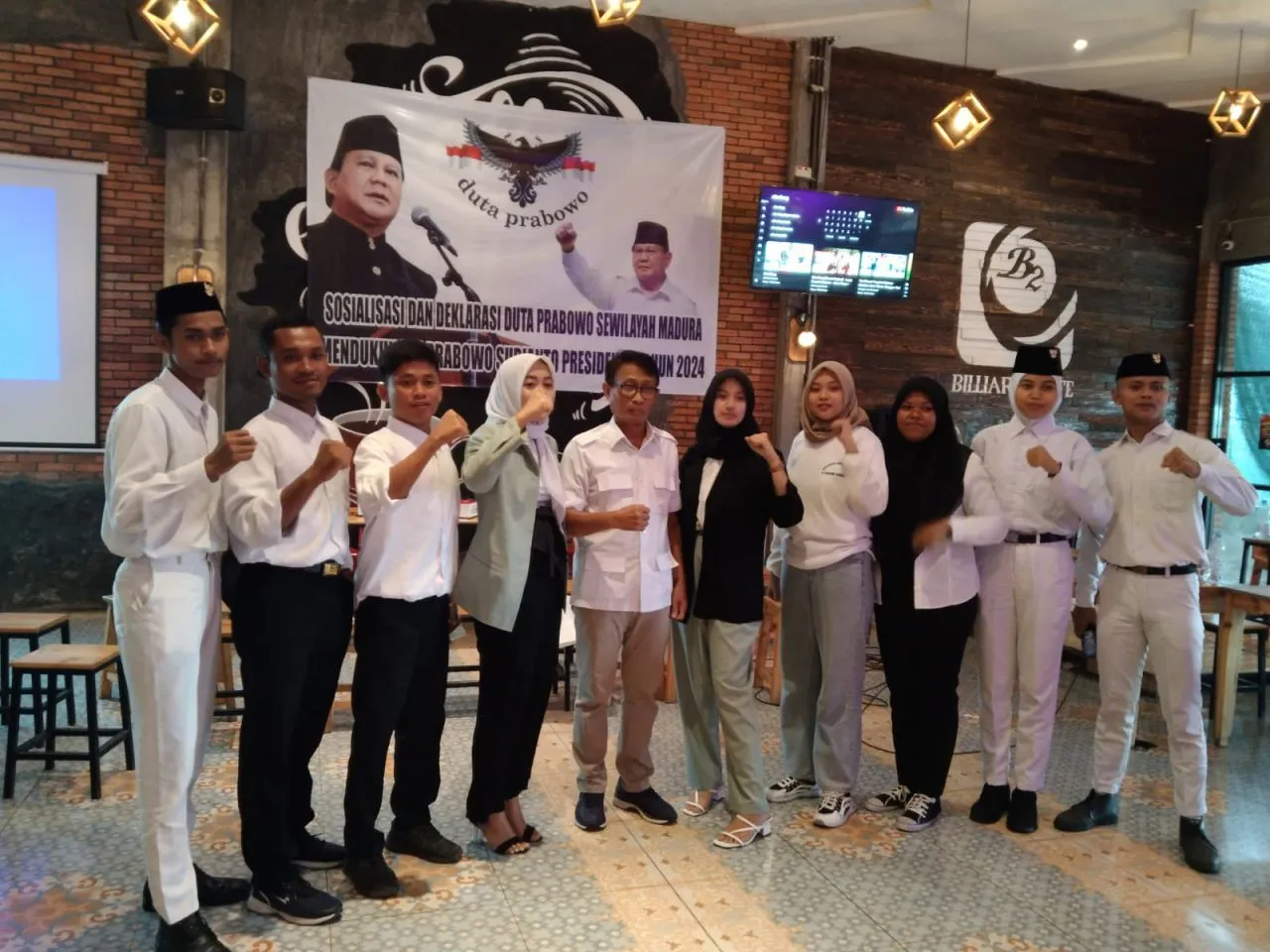 Dukungan Kaum Milenial Madura Jadi Amunisi Baru Bagi Prabowo di Pilpres 2024