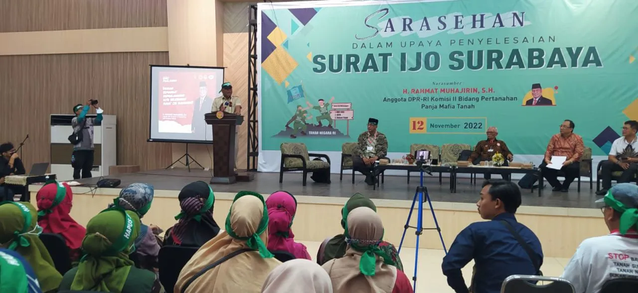 Prihatin Nasib Warga Pemilik "Surat Ijo" di Surabaya, Rahmat Muhajirin: Kita Akan Buat Kongres.