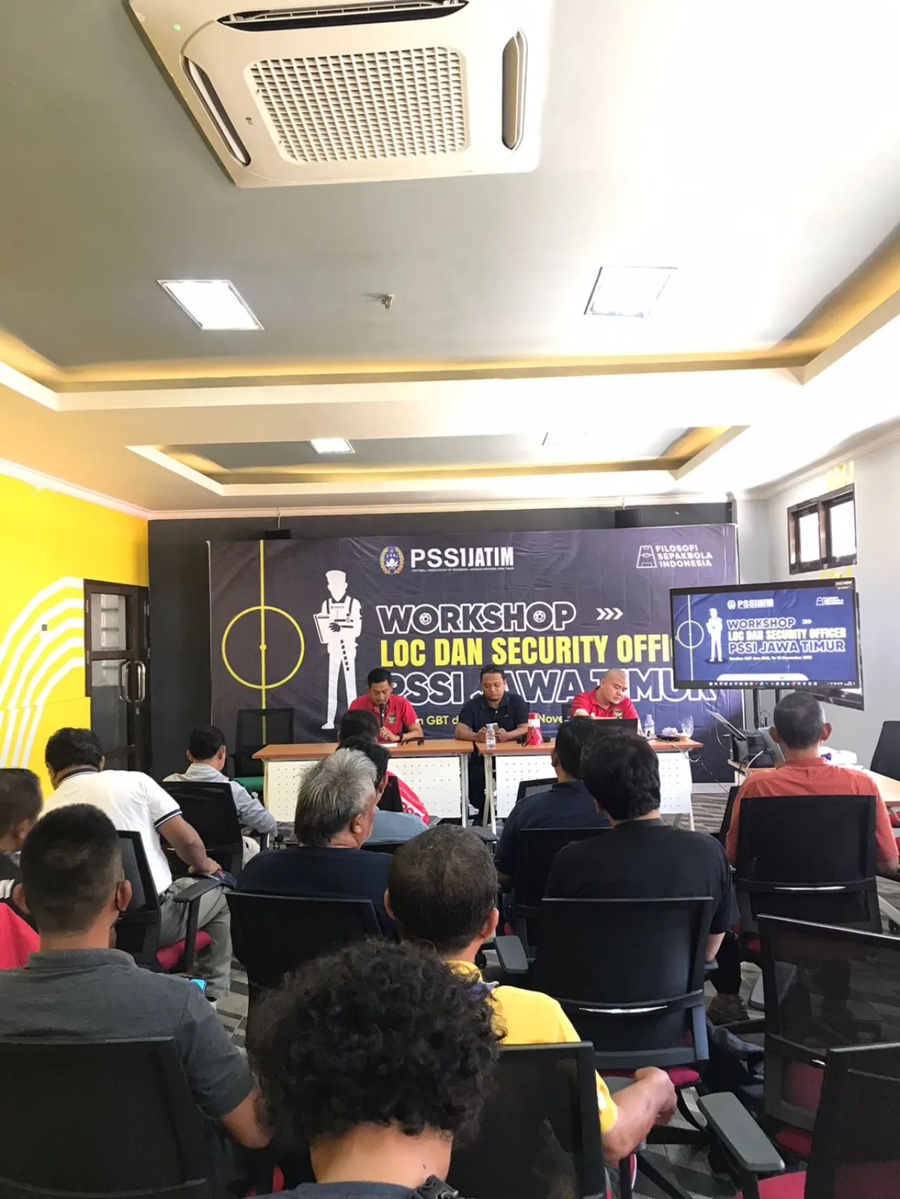 Jelang Bergulir Liga 3 Jatim, PSSI Gelar Workshop LOC dan Security Officer