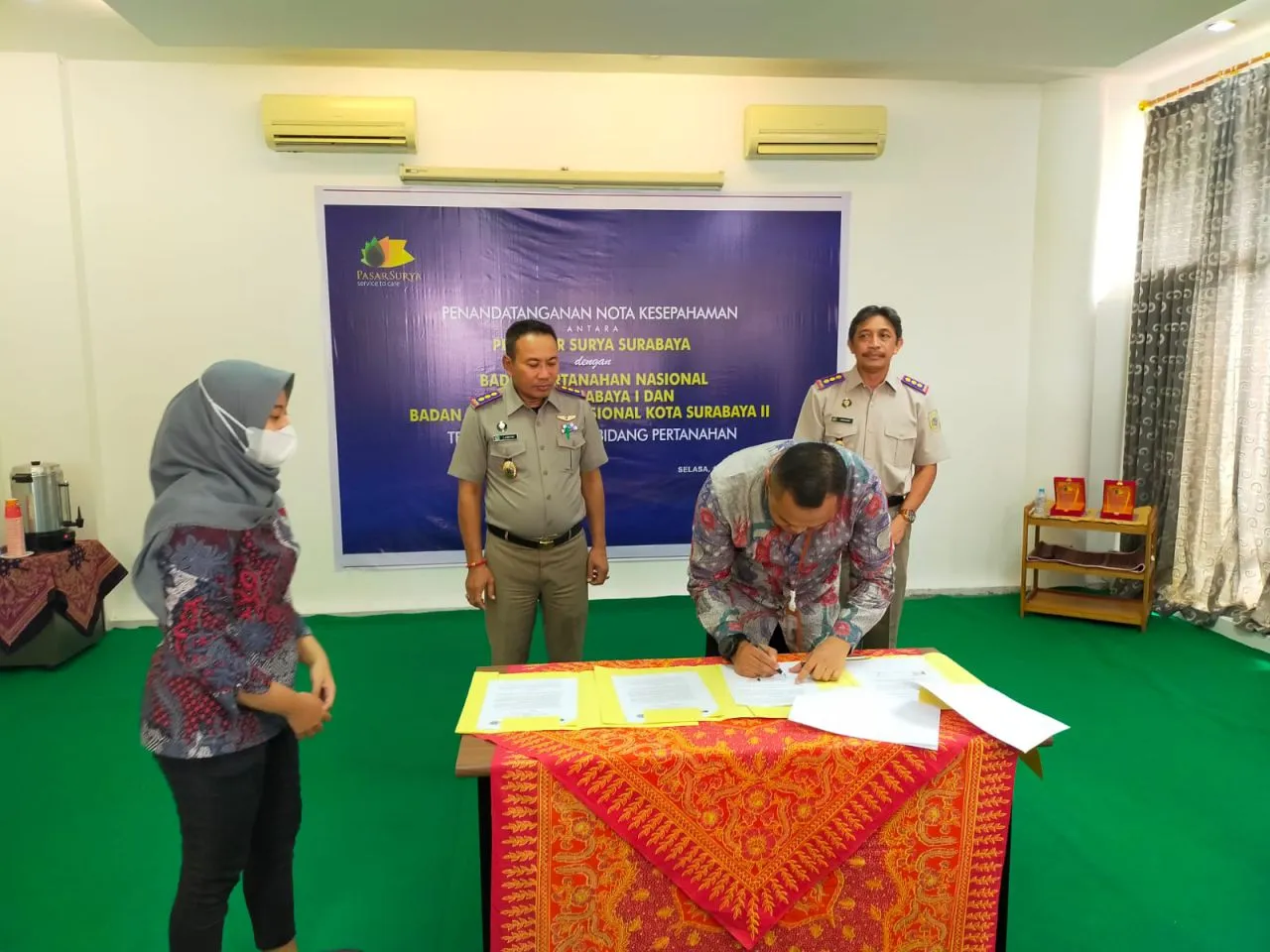 Amankan Aset Negara, PD Pasar Surya Gandeng BPN Surabaya