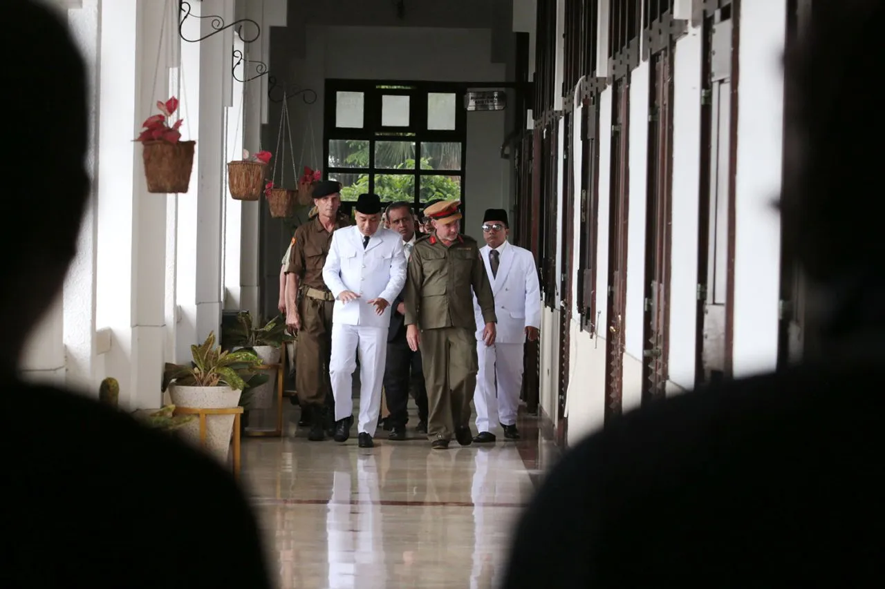 Rumah Dinas Wali Kota dan Balai Kota Surabaya Jadi Lokasi Shoting Film "Soera Ing Baja"