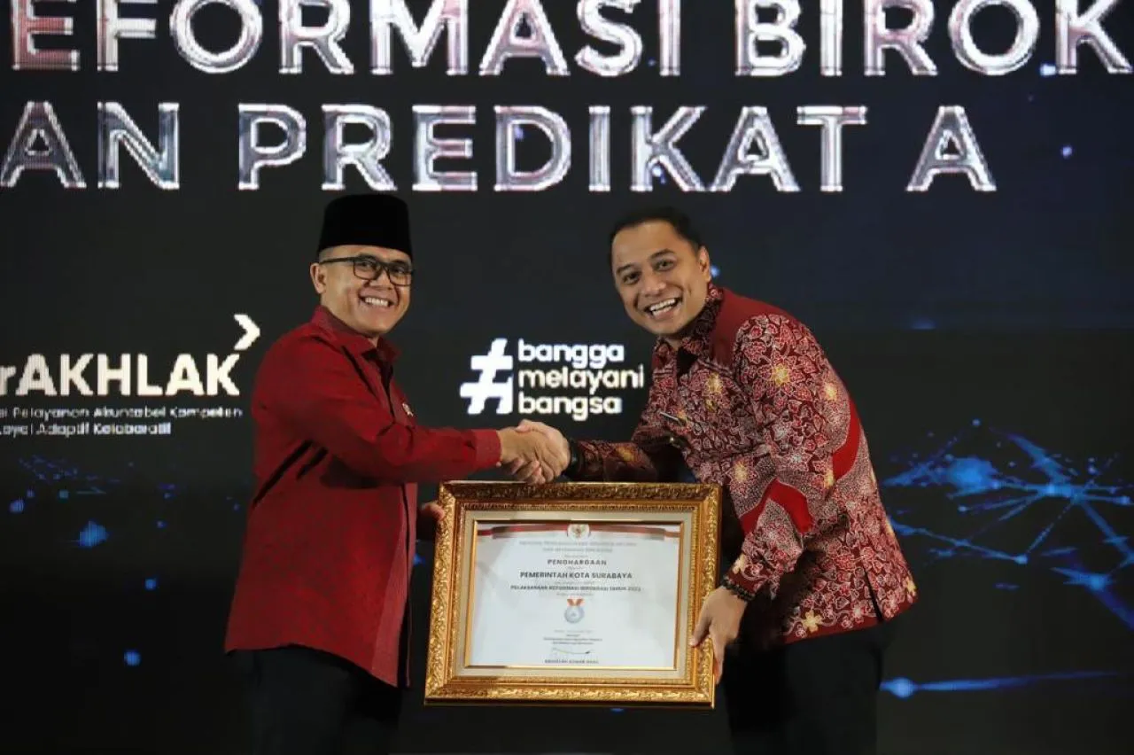 Ketua DPRD Apresiasi Surabaya Raih Predikat A Indeks Reformasi Birokrasi