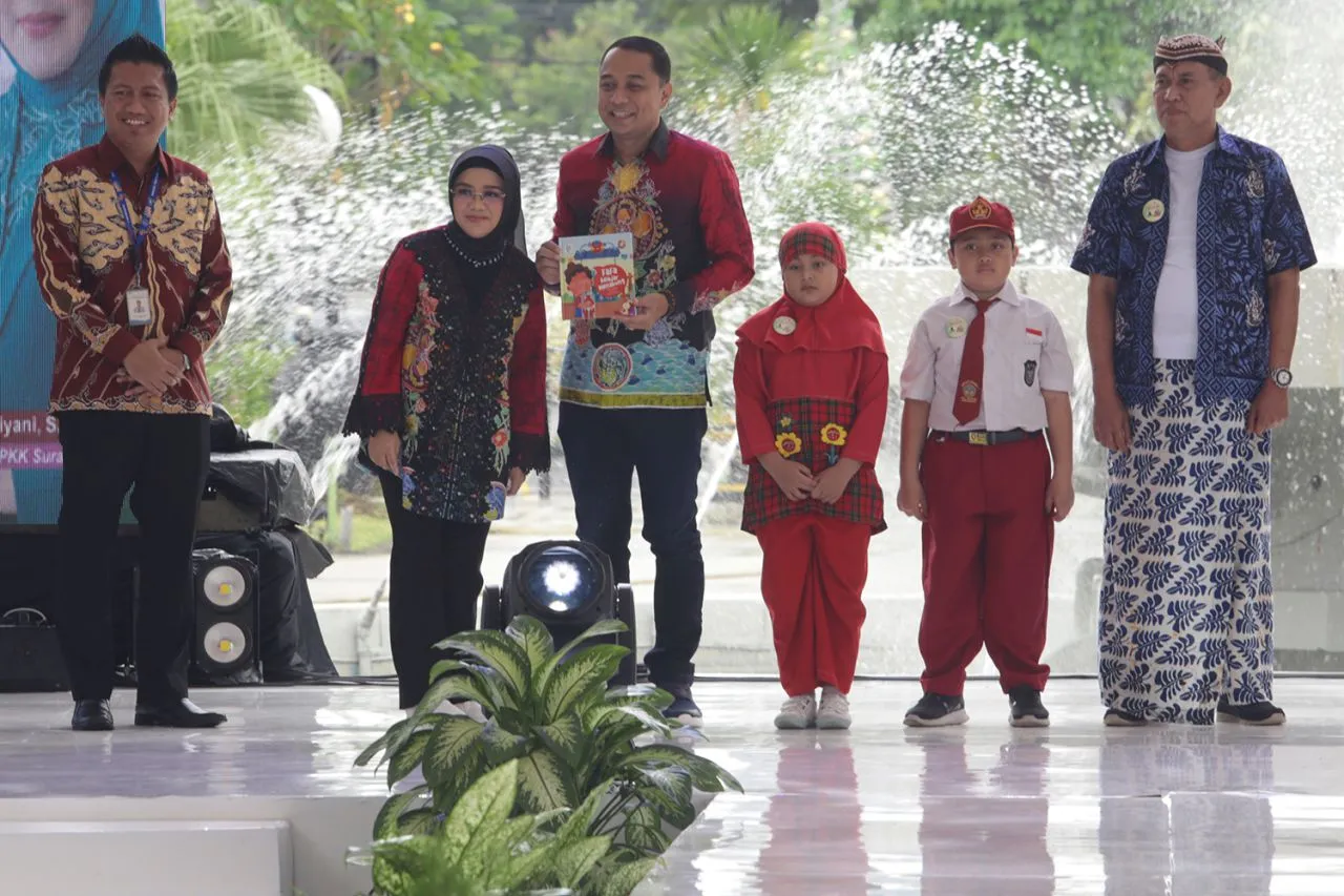 Istri Wali Kota Surabaya Luncurkan Buku Fafa Belajar Menabung, Ini Tujuannya