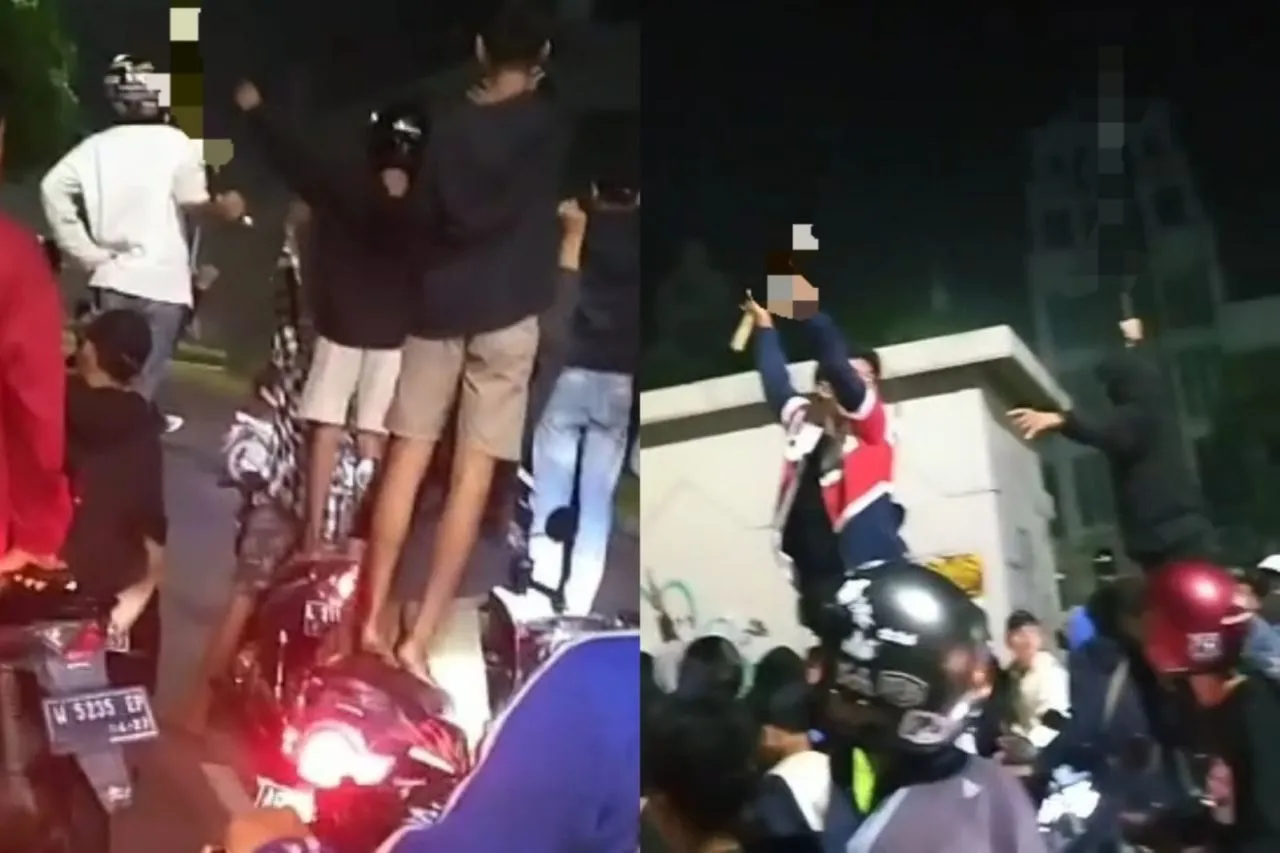 Video Gang Motor dan Kelompok Bersajam Viral di Medsos, Ini Penjelasan Polisi