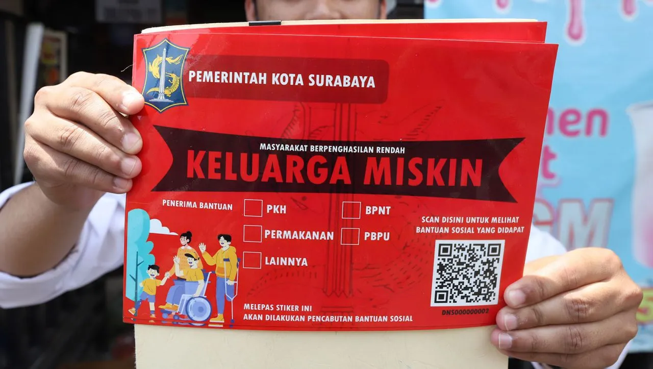 Tahun 2022, Warga Miskin di Surabaya Tinggal 219.427 dari 1,3 Juta Jiwa