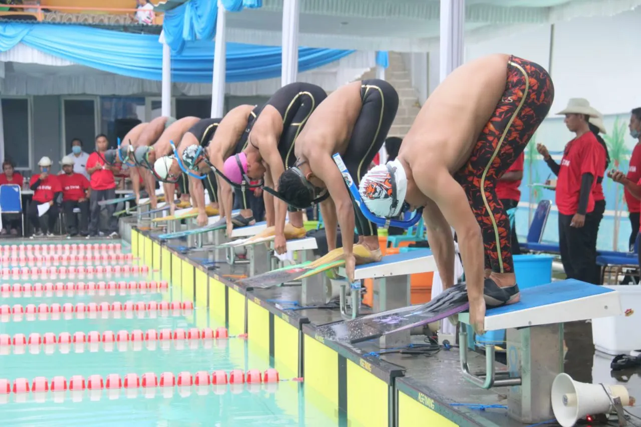 Ratusan Atlet Ikut Serta di Kejurnas Subaquatic Piala Gubernur Jatim