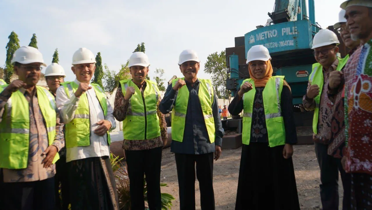 Groundbreaking Kantor MUI Jatim, Kiai Mutawakkil: Pusat Pengelolaan Organisasi dan Medan Perjuangan Ulama