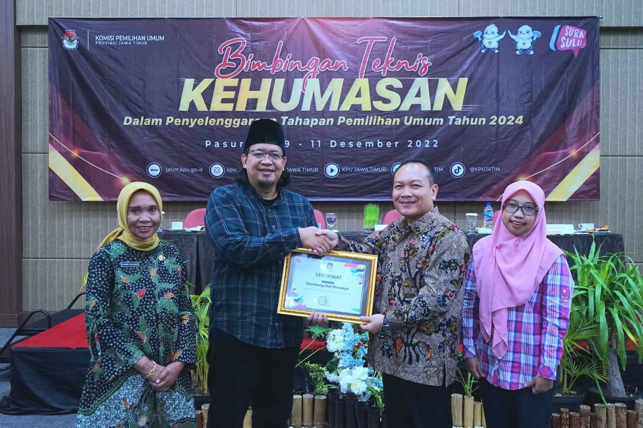 KPU Jatim Gelar Bimtek Kehumasan, Gogot: Pahami Publik dengan lebih baik!