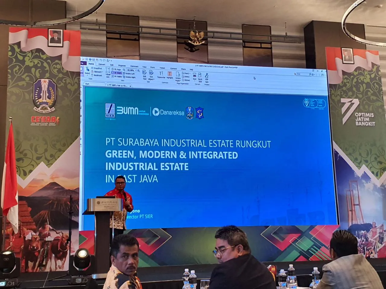 Kawasan Industri SIER Undang Investor Malaysia Investasi di Jawa Timur