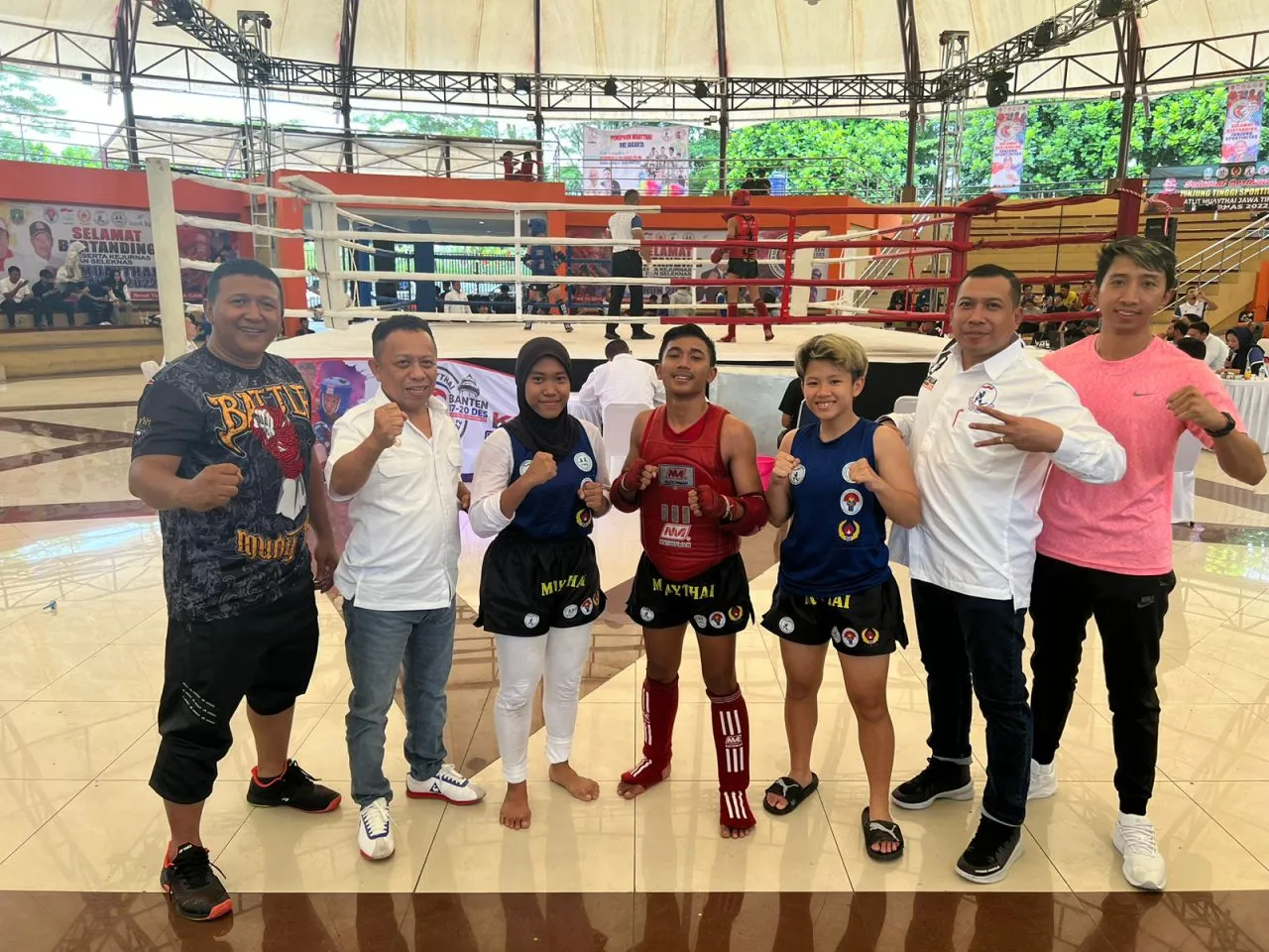 Skuad Jatim Sukses Raih 7 Emas di Kejurnas muaythai 2022