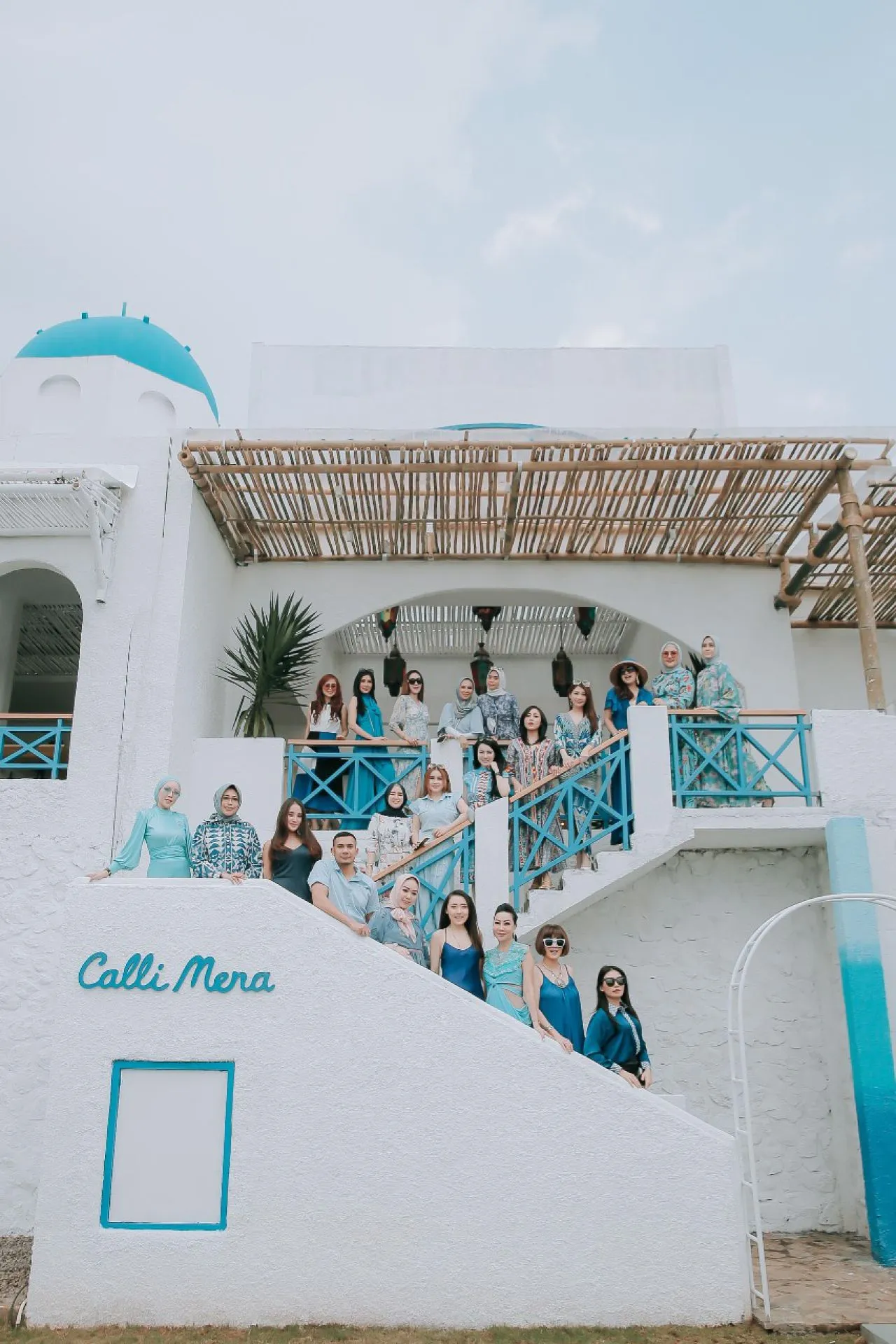 Calli Mera, Resto di Pasuruan Nuansa Pegunungan Usung Little Santorini Yunani