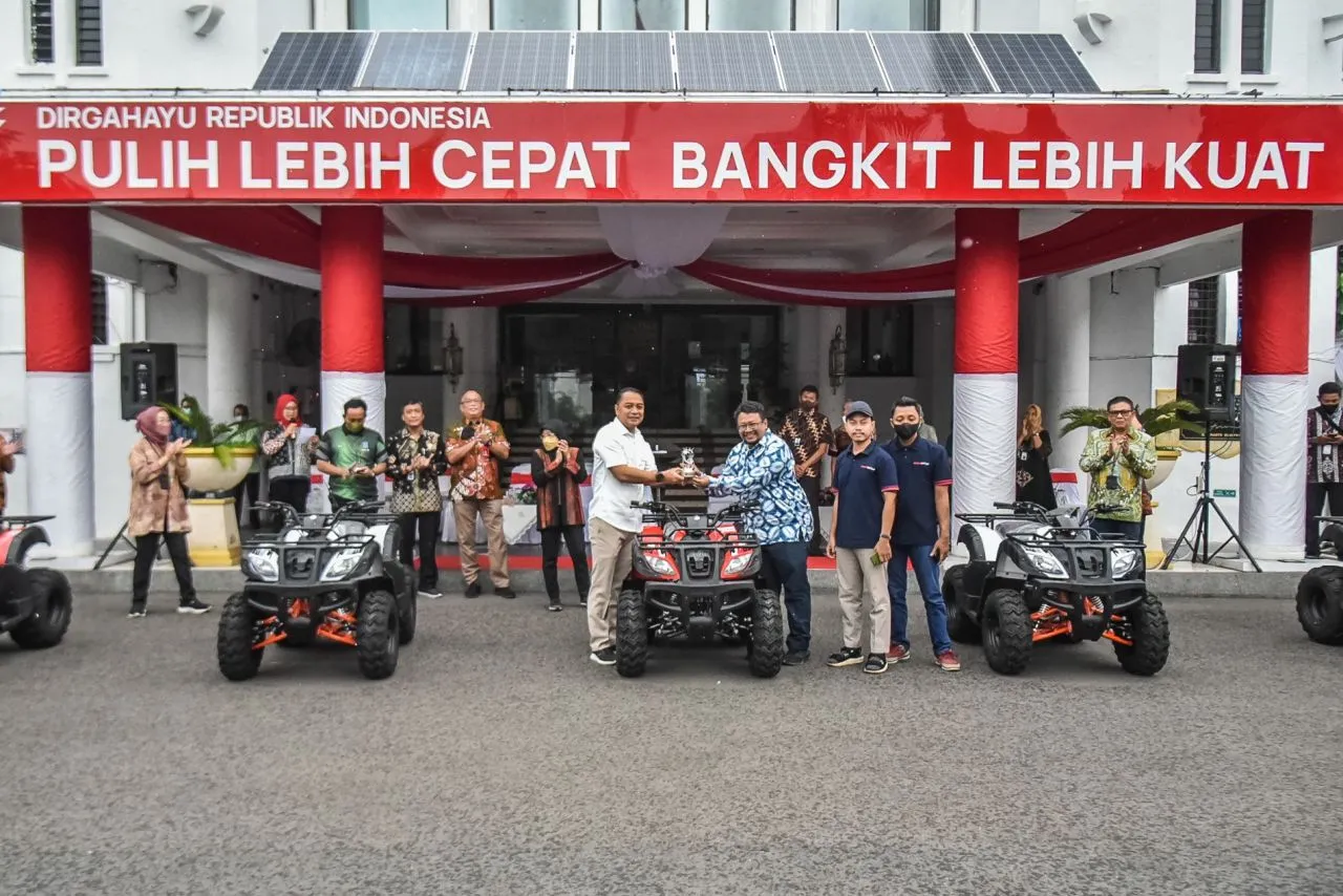 Mangrove Gunung Anyar Dapat Bantuan 5 Unit ATV dari Sampoerna