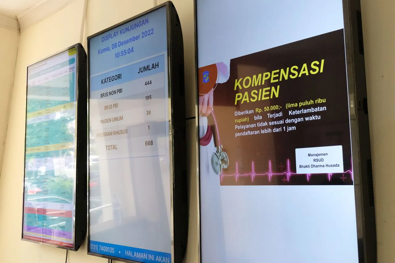 Wali Kota Eri Cahyadi Minta Peningkatan Kenyamanan Ruangan di RSUD BDH