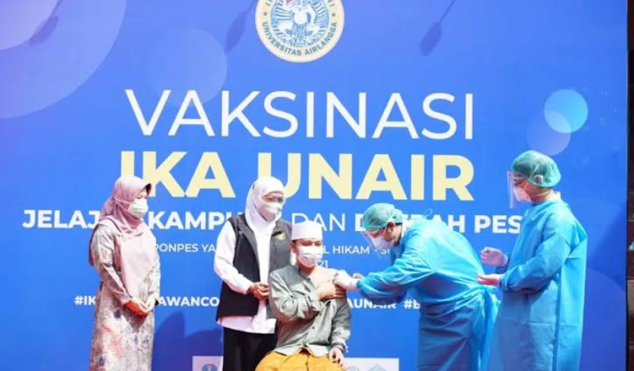 1,2 Juta Dosis Vaksin Inavac Siap Disuntikkan, Khofifah: Ikhtiar Menuju Kekebalan Imunitas