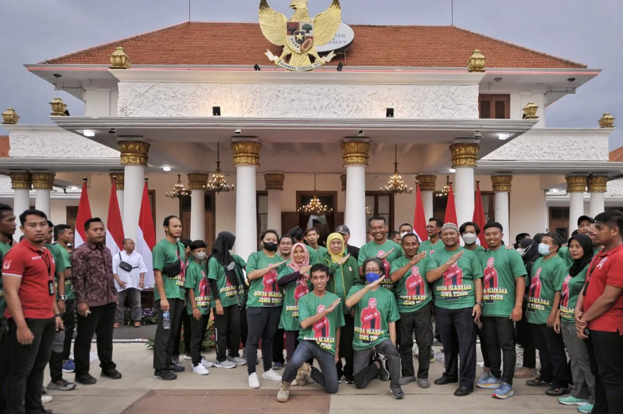Dihuni 751 Atlet, Gubernur Khofifah Launching Puslatda Jatim 100/V