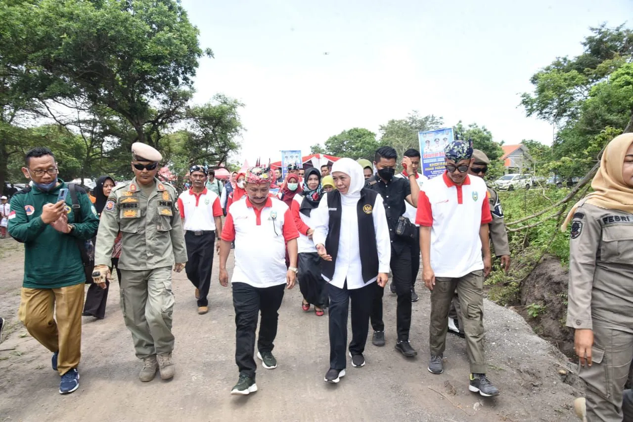 Gubernur Khofifah Resmikan Jalan Merak - Baluran Situbondo