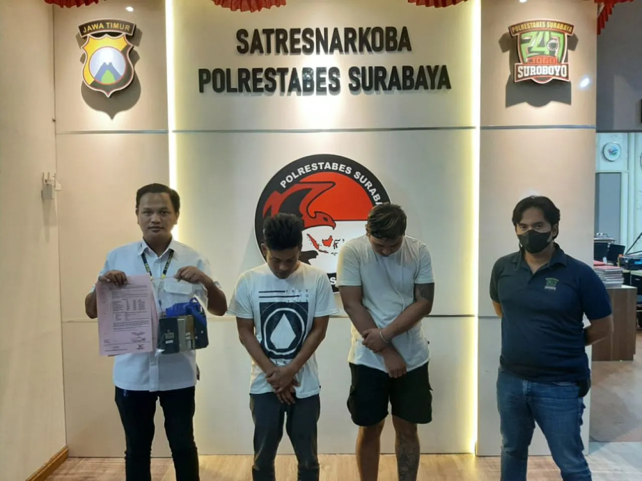Tangkap Dua Pengedar Narkoba, Polisi Sita 79 Gram Sabu
