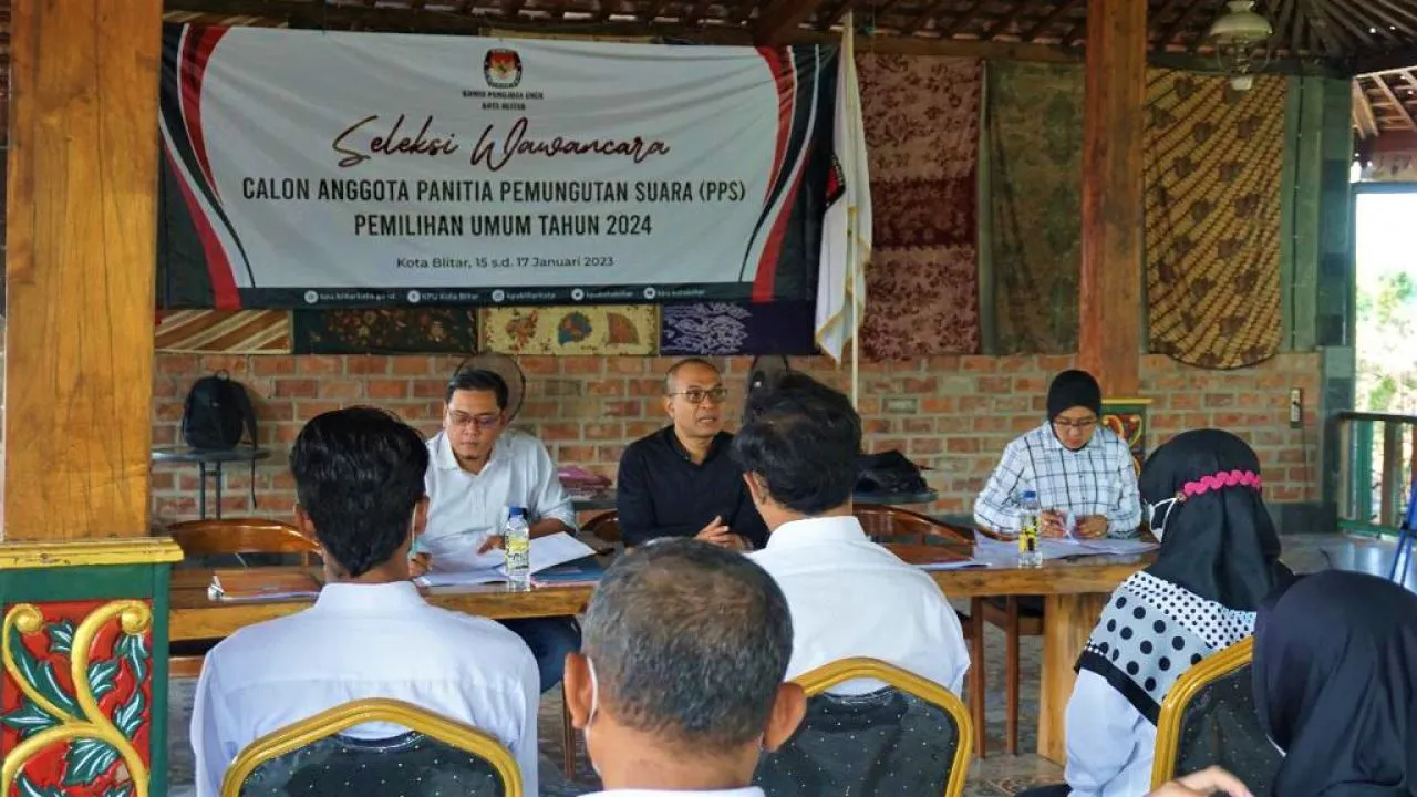 KPU Jatim Pantau Test Wawancara Pendaftar PPS di 17 Kabupaten/Kota