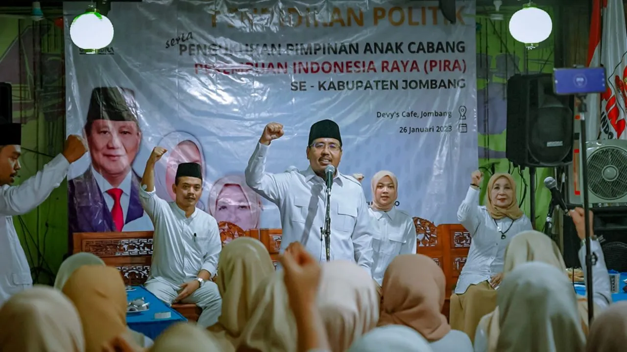 Siapkan Kader Srikandi Milenial, Anwar Sadad Bertekad Menangkan Gerindra di Jombang