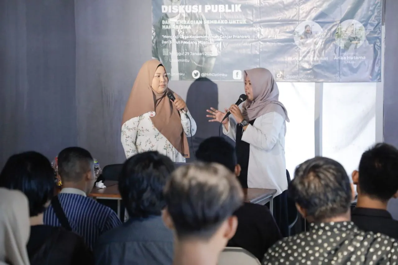 PMN Jatim dan Milenial Bojonegoro Kaji Gaya Kepemimpinan Ganjar Pranowo