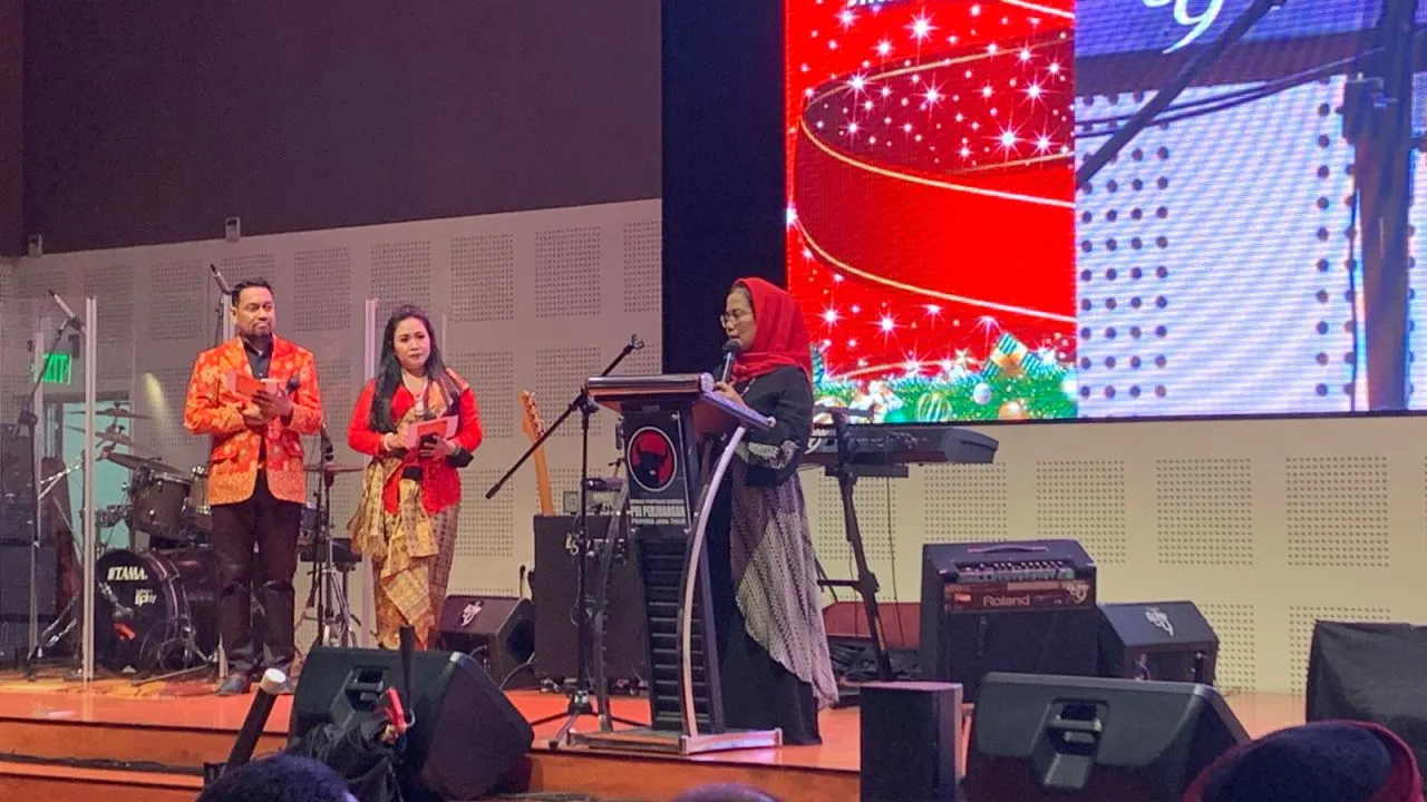 PDIP Jatim Gelar Perayaan Natal, Untari: Momentum Gelorakan Solidaritas antar Umat