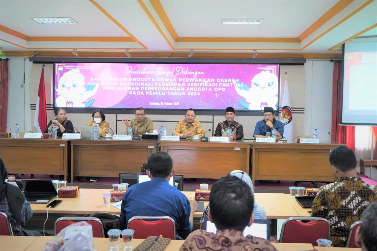 Besok, KPU Jatin Gelar Tahapan Verifikasi Faktual Dukungan Bacalon Anggota DPD RI