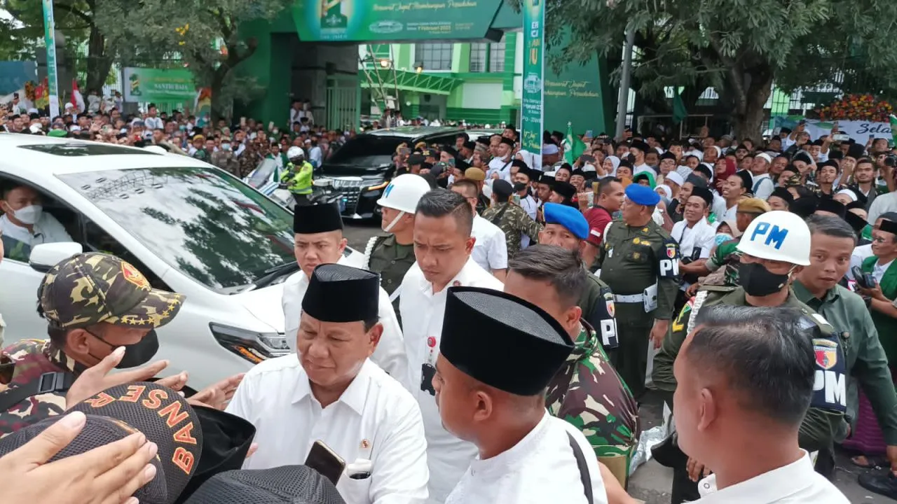 Datang di Harlah Satu Abad NU, Warga Nahdliyin: Prabowo The Next Presiden 2024