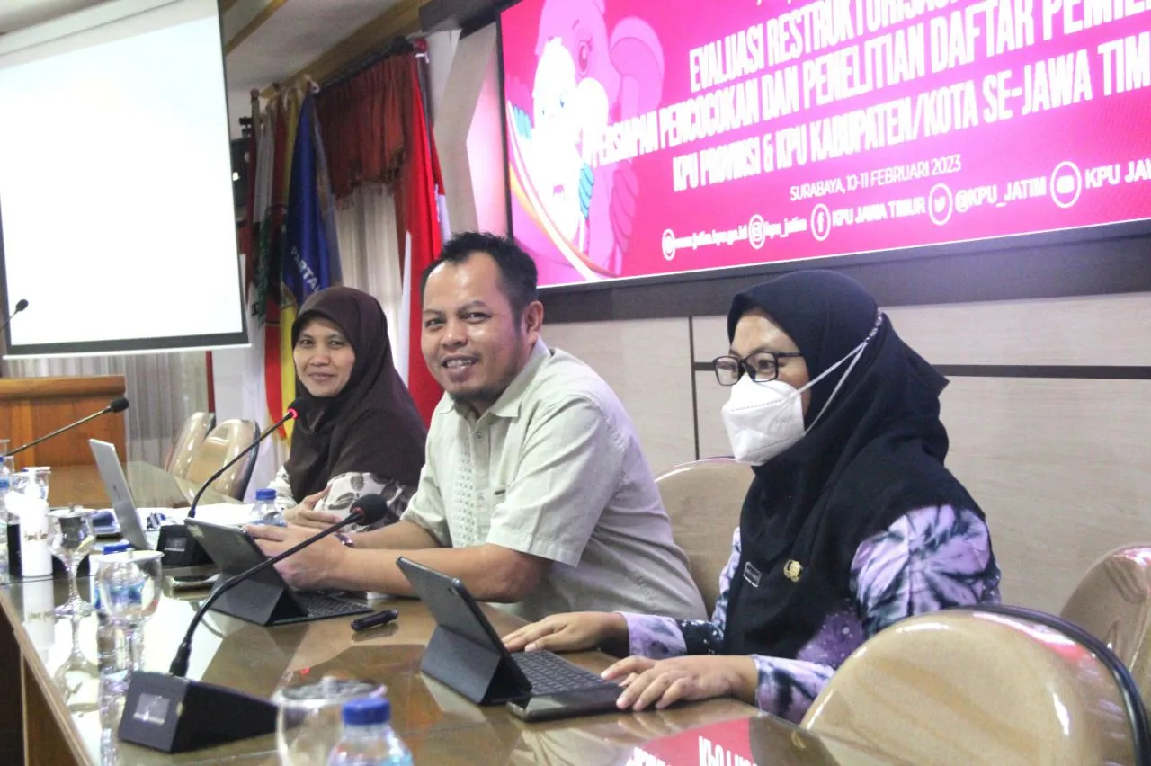 Minggu Besok, KPU Jatim Gelar Gerakan Coklit Serentak Pemilu 2024