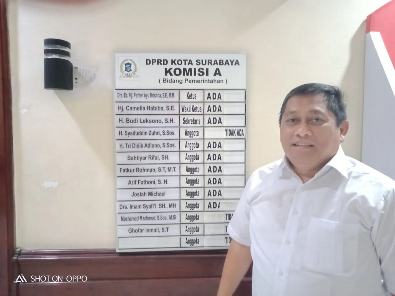 Komisi A Dukung Pemberantasan Pungli di Sektor Layanan Publik