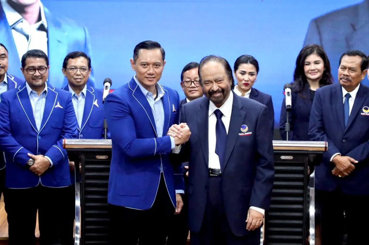 Terima Kunjungan Surya Paloh, AHY: Kami Ingin Kapal Koalisi Ini Berlayar dan Menang