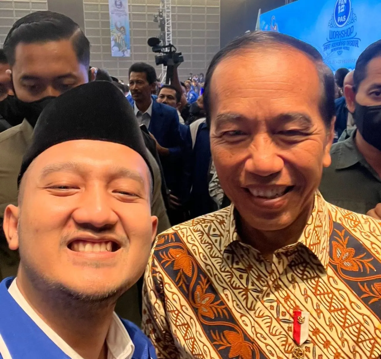 Presiden Jokowi Sebut PAN Jeli Pilih Tom Liwafa Sebagai Kadernya
