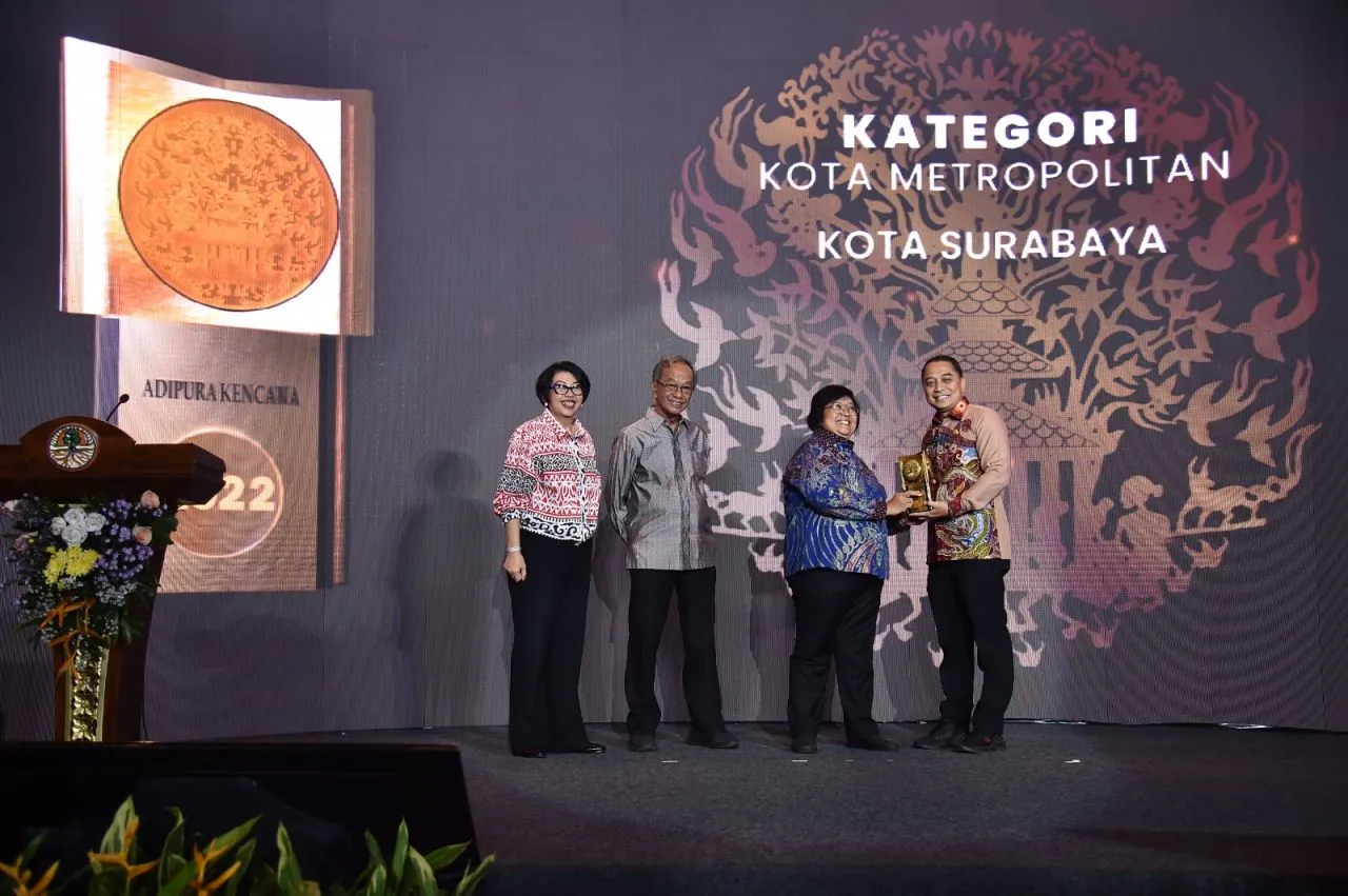 Wow! Surabaya Kembali Raih Penghargaan Adipura Kencana, Ke Tujuh Kali