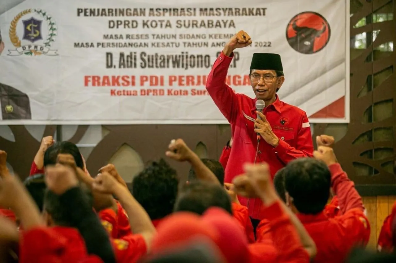 Jemput Kemenangan Pemilu 2024, Said Abdullah Pimpin Konsolidasi Akbar PDIP Surabaya-Sidoarjo