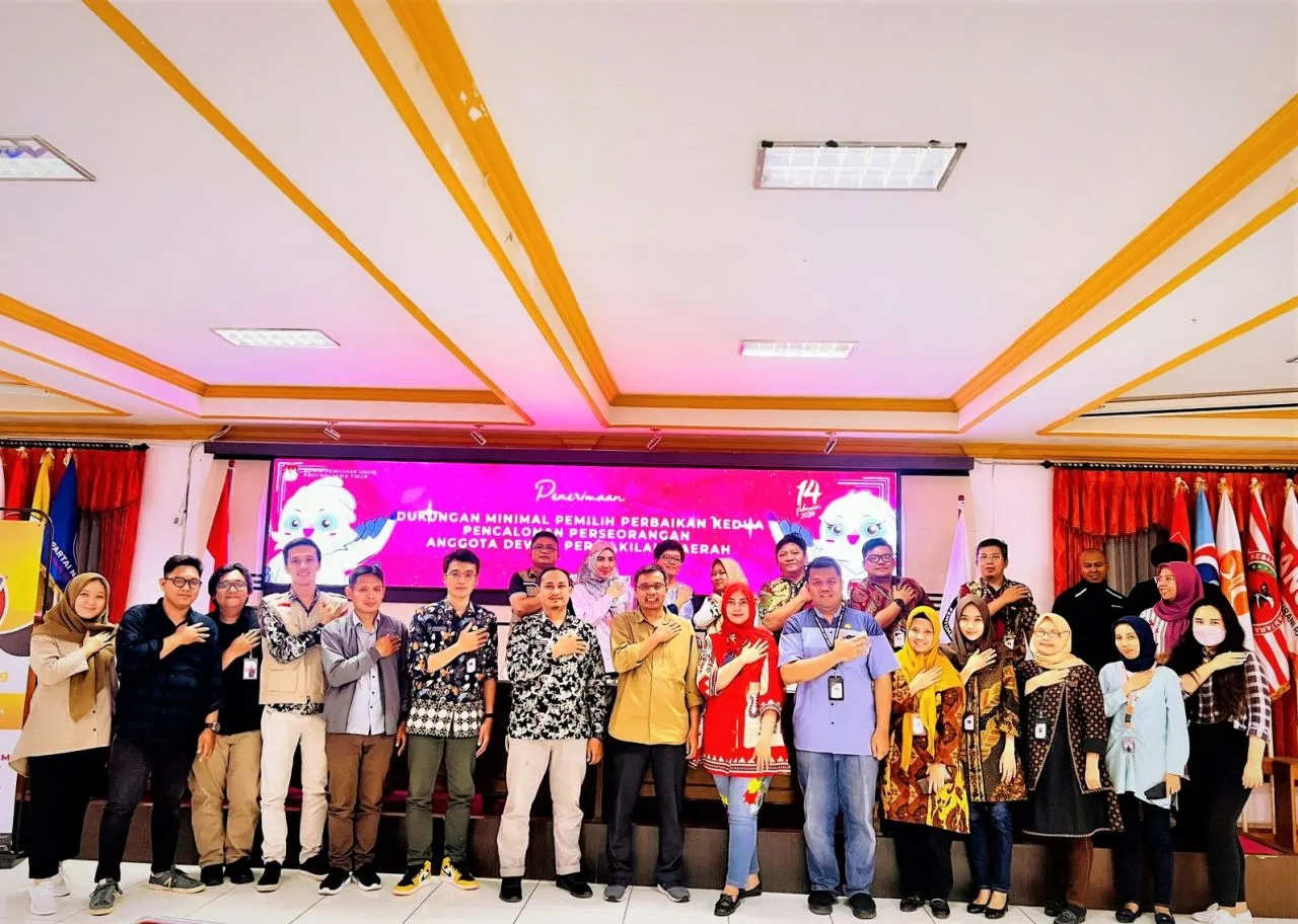 KPU Jatim Gelar Vermin 14 Bacalon Anggota DPD Jatim