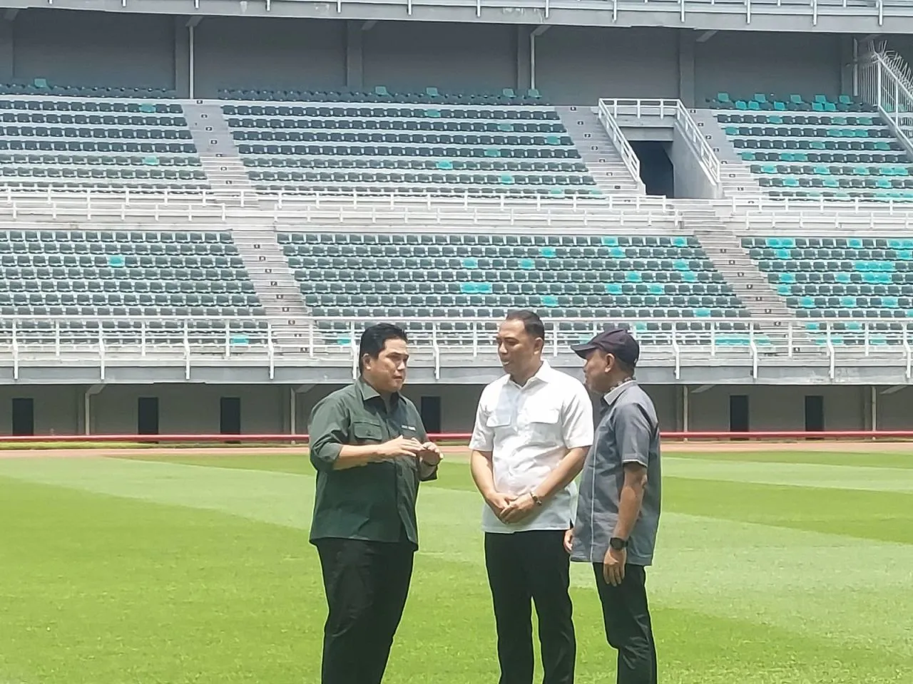 Erick Thohir Kepada Warga Surabaya: GBT Stadion Terbaik di Indonesia, Bisa Saingi GBK